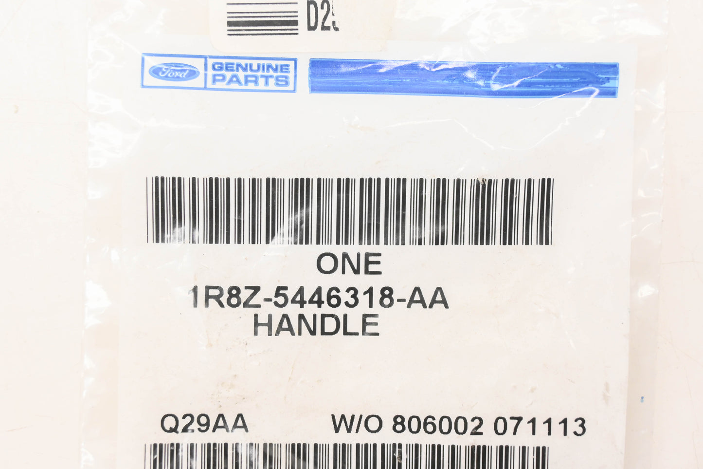New OEM Ford 1R8Z-5446318-AA Tailgate Release Cable Handle NOS
