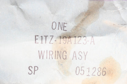 New OEM Ford E1TZ-19A123-A Door To Dash Wiring Harness NOS