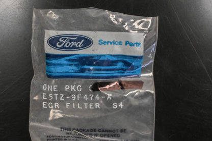 New OEM Ford E5TZ-9F474-A EGR Valve Filter NOS