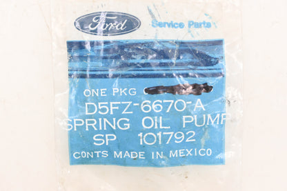 New OEM Ford D5FZ-6670-A Oil Pump Springs Qty 4 NOS