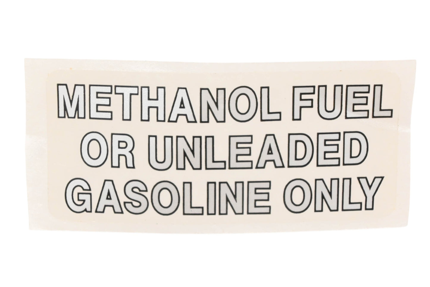 New OEM Ford F6DZ-9A095-BAFFV Fuel Label Decal NOS