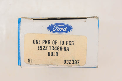 New OEM Ford E92Z-13466-RA Bulb Assemblies Qty 10 NOS