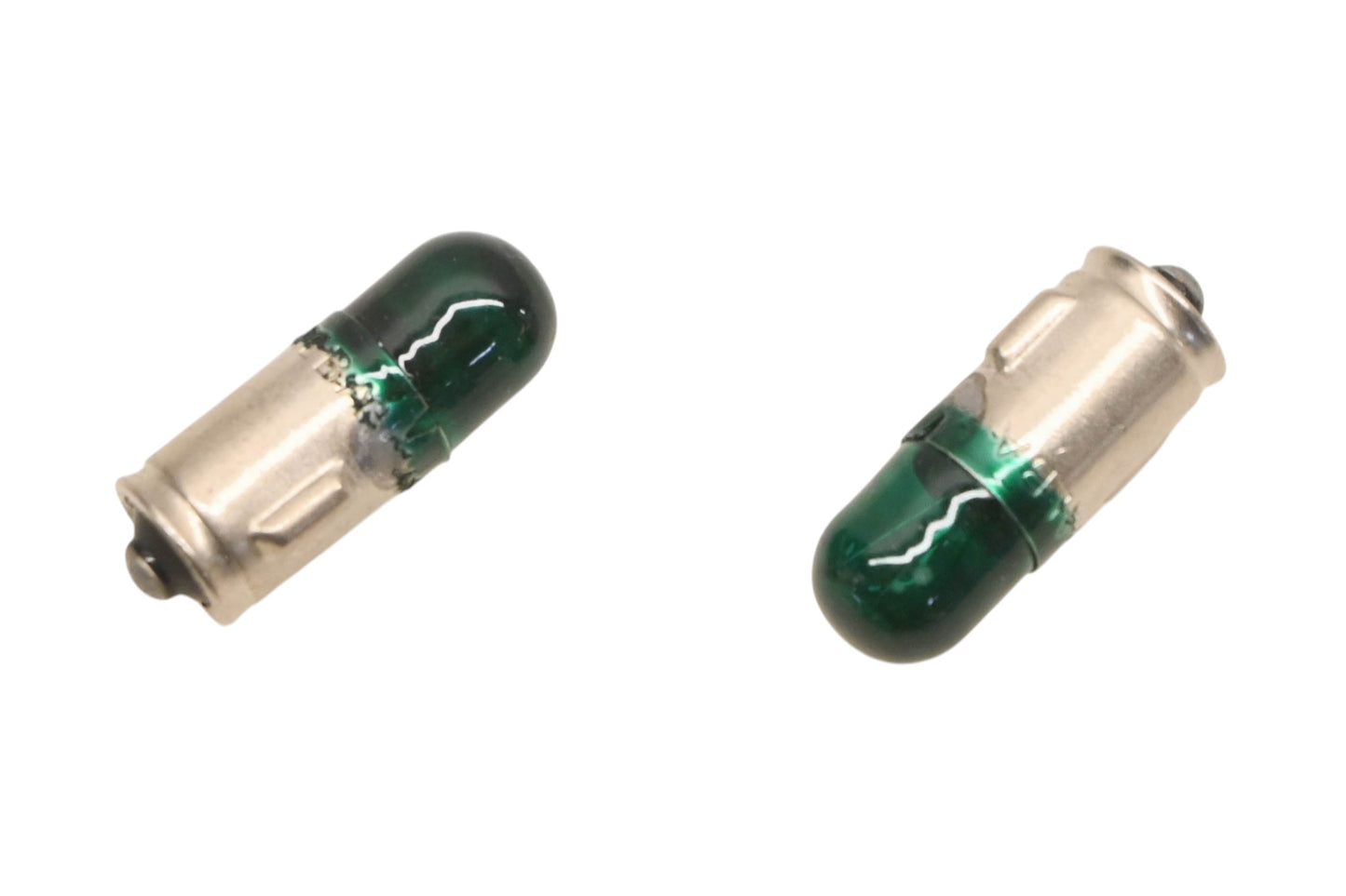 New OEM Ford E7RY-13466-G Green Interior Bulbs Qty 2 NOS