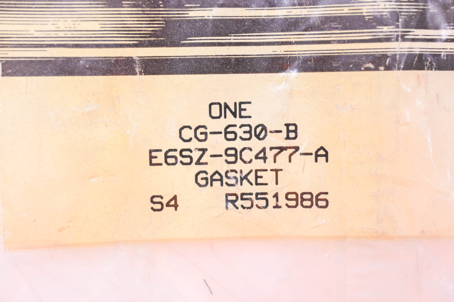 New OEM Motorcraft CG-630-B, E6SZ-9C477-A Gasket NOS