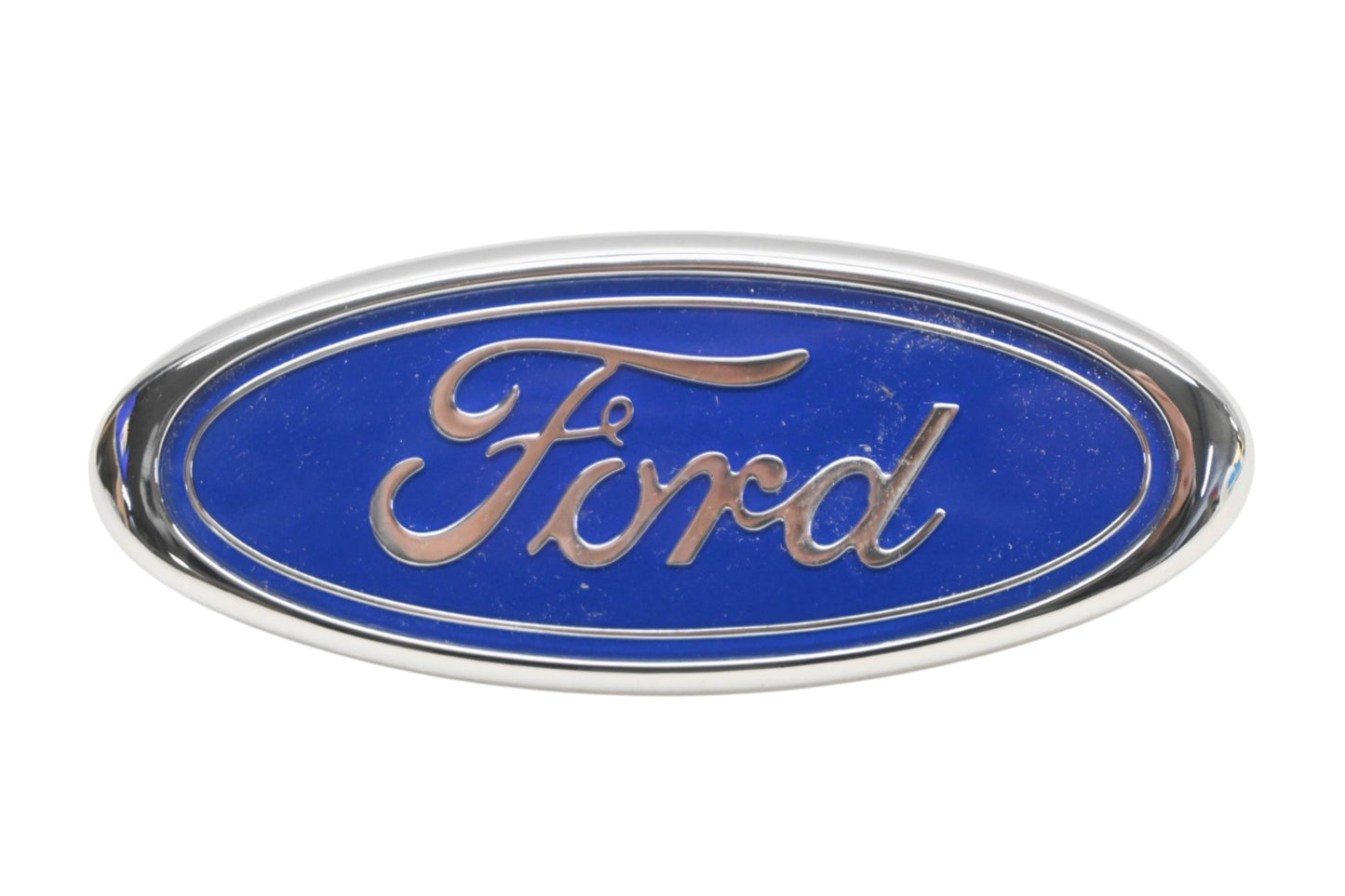 New OEM Ford E8FZ-8A223-A, E8EB-8C020-A Front Grille Nameplate Emblem NOS