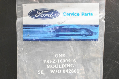 New OEM Ford E8FZ-16004-A Left Front Fender Molding Trim NOS
