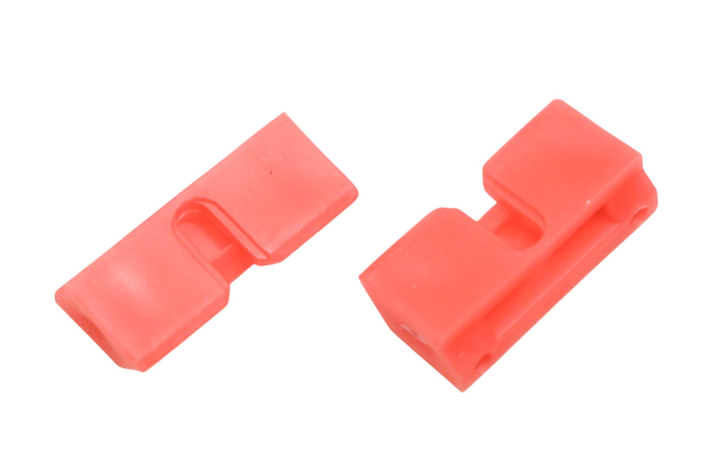 New OEM Ford D9ZZ-61420A22-A Red Windshield Spacer Clips Qty 2 NOS