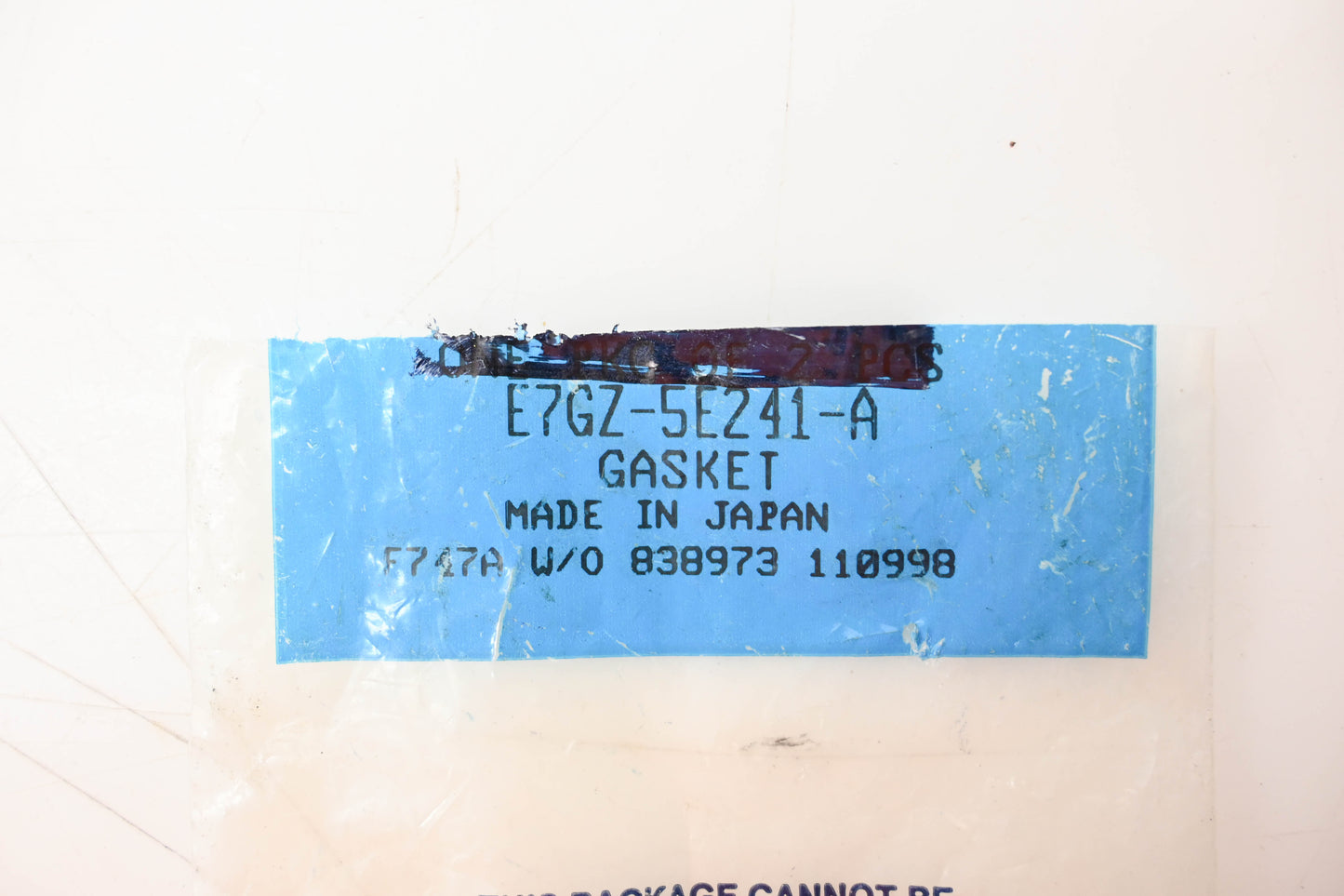 New OEM Ford E7GZ-5E241-A Exhaust Pipe Flange Gasket NOS