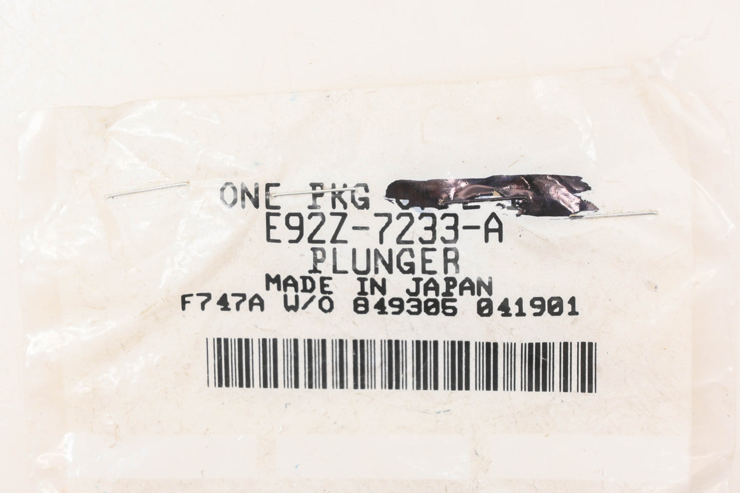 New OEM Ford E92Z-7233-A Plunger NOS