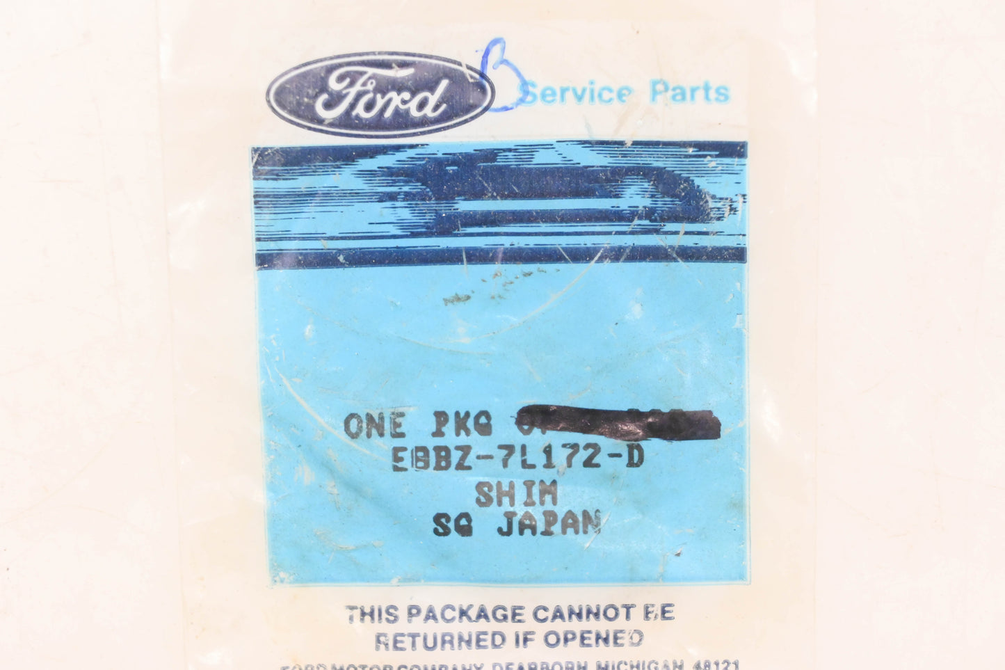 New OEM Ford E8BZ-7L172-D Shim NOS