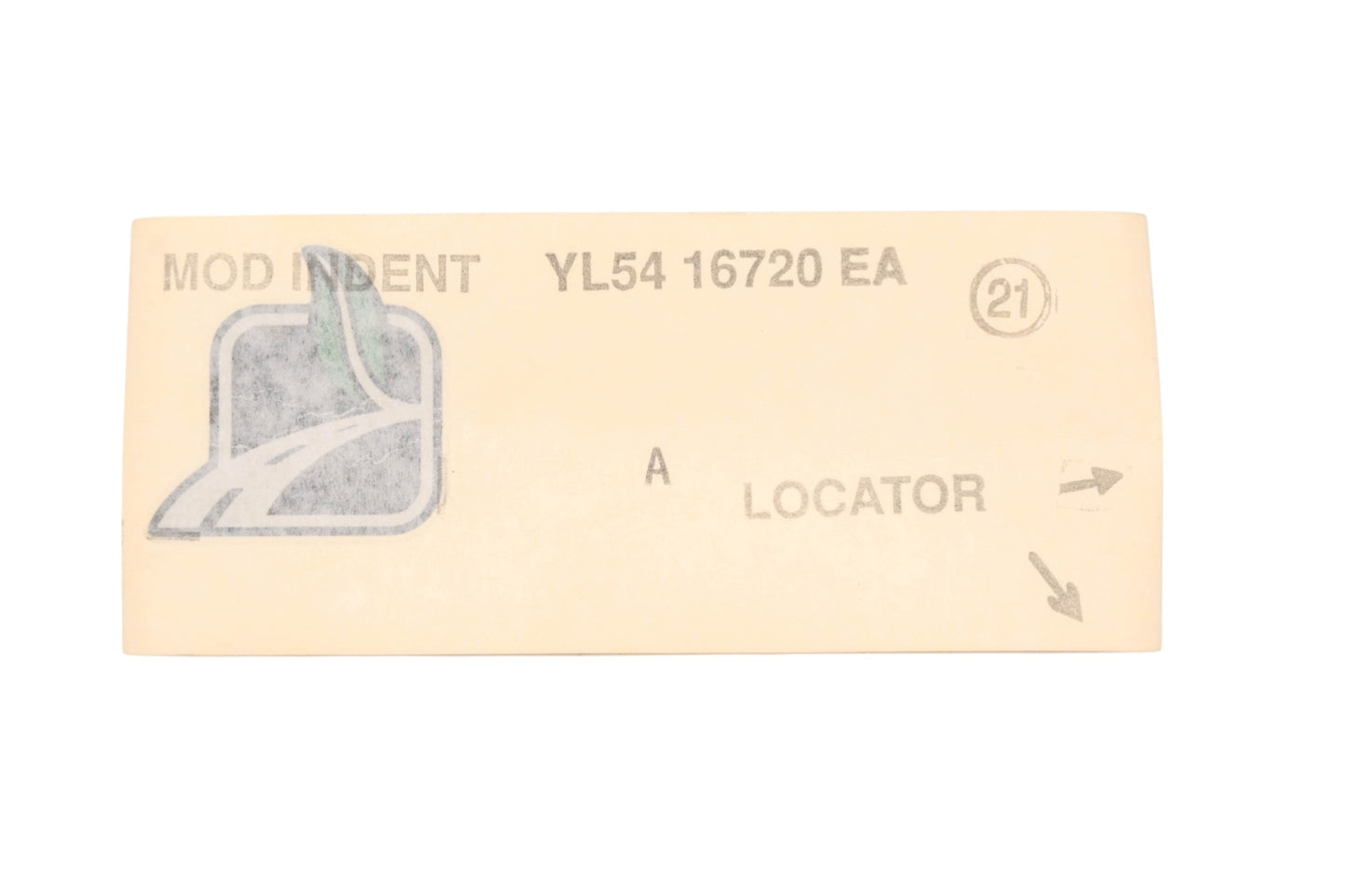 New OEM Ford YL5Z-16720-EA Leaf Emblem Decal NOS