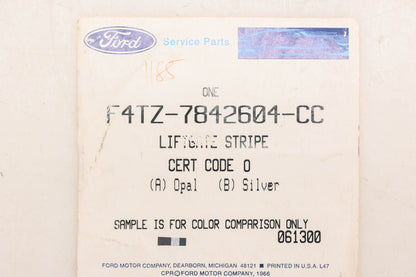 New OEM Ford F4TZ-7842604-CC Liftgate Stripe Decal Kit NOS
