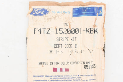 New OEM Ford F4TZ-1520001-KBK Left Side Stripe Decal Kit NOS