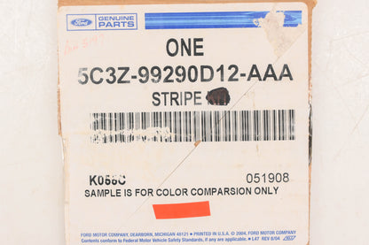 New OEM Ford 5C3Z-99290D12-AAA Right Side Stripe Decal NOS