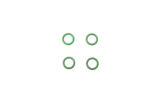 New OEM Motorcraft 391396-S100 Green AC O-Rings Qty 4 NOS