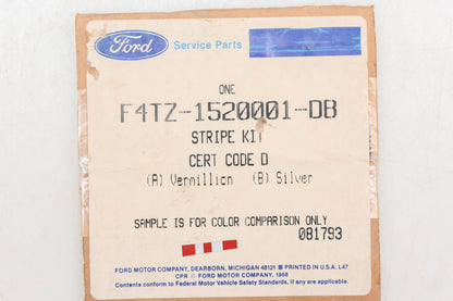 New OEM Ford F4TZ-1520001-DB Stripe Decal Kit NOS