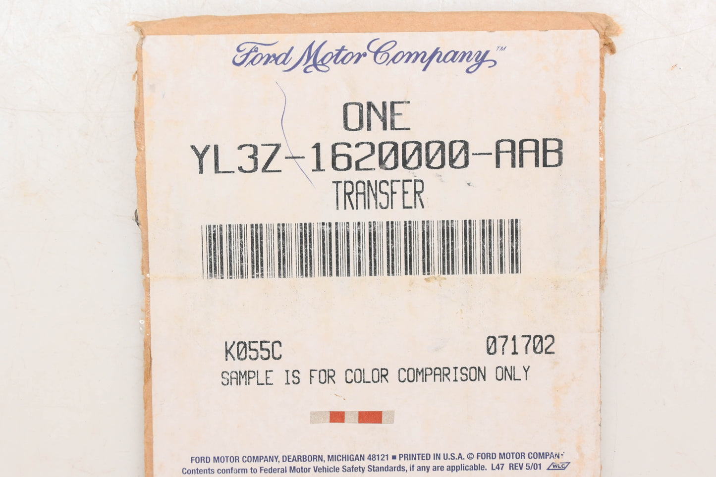 New OEM Ford YL3Z-1620000-AAB Right Side Stripe Decal Kit NOS