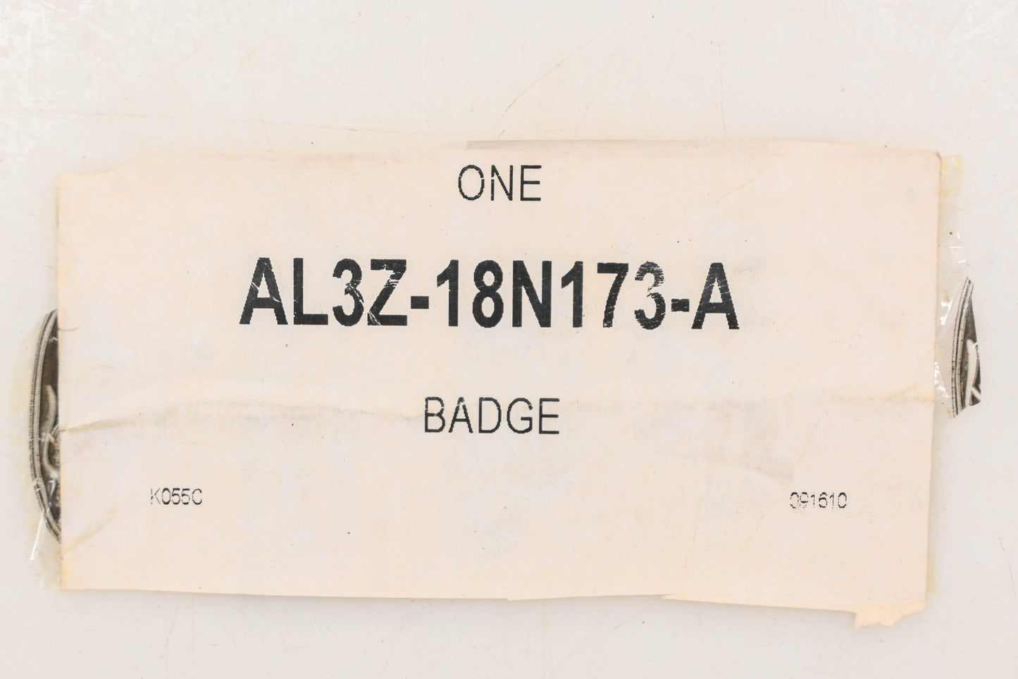 New OEM Ford AL3Z-18N173-A Identification Badge Plate NOS