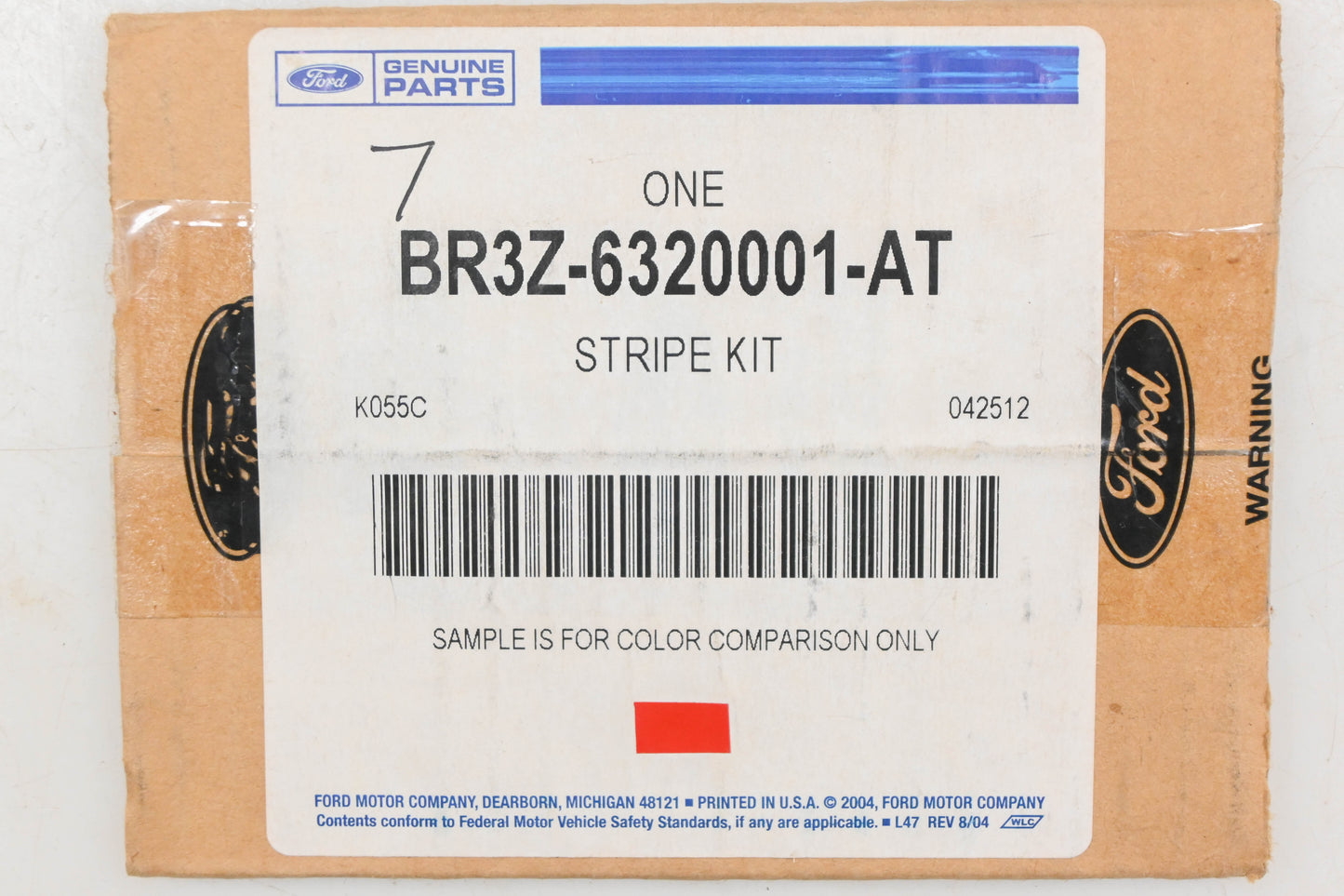 New OEM Ford BR3Z-6320001-AT GT500 Stripe Decal NOS