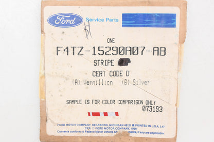 New OEM Ford F4TZ-15290A07-AB Left Side Stripe Decal NOS