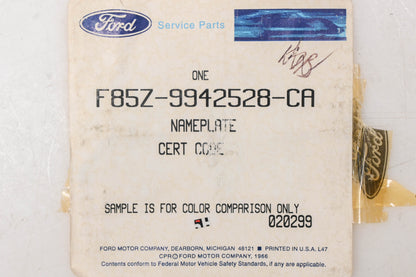 New OEM Ford F85Z-9942528-CA NASCAR 50th Anniversary 1948-1998 3" Decal NOS