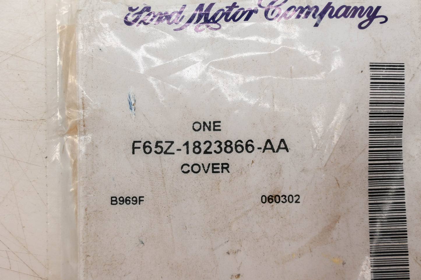 New OEM Ford F65Z-1823866-AA Cover NOS