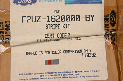 New OEM Ford F2UZ-1620000-BY Stripe Decal Kit NOS