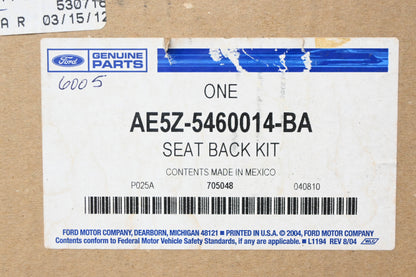 New OEM Ford AE5Z-5460014-BA Driver Seat Back Frame Kit NOS