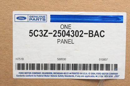 New OEM Ford 5C3Z-2504302-BAC Storage Box Panel Assembly NOS