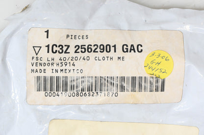New OEM Ford 1C3Z-2562901-GAC Left Seat Cushion Cover Assembly NOS