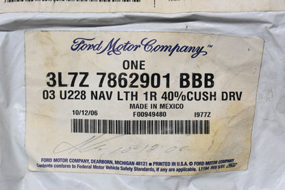 New OEM Ford 3L7Z-7862901-BBB Front Left Seat Cushion Cover Assembly NOS