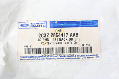 New OEM Ford 2C3Z-2864417-AAB Front Left Seat Back Cover Assembly NOS