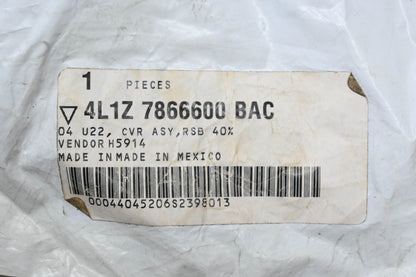 New OEM Ford 4L1Z-7866600-BAC Rear Right Seat Back Cover Assembly NOS