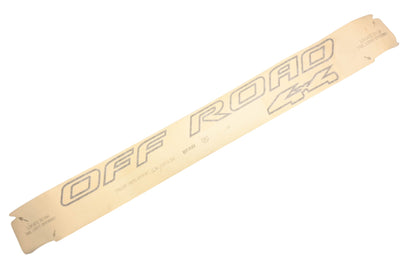 New OEM Ford 1L3Z-8425622-BAA OFF ROAD 4X4 Nameplate Decal NOS