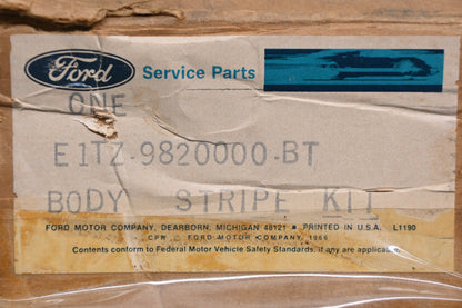 New OEM Ford E1TZ-9820000-BT Stripe Decal Kit NOS