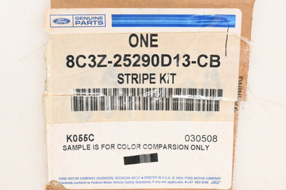 New OEM Ford 8C3Z-25290D13-CB Left Side Stripe Decal Kit NOS
