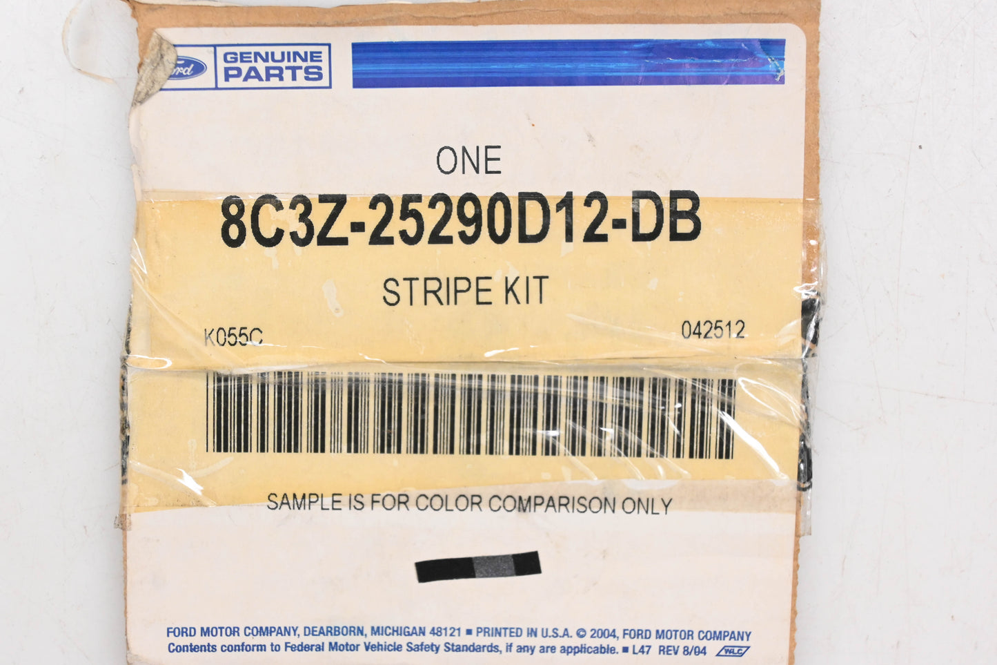 New OEM Ford 8C3Z-25290D12-DB Right Side Stripe Decal Kit NOS
