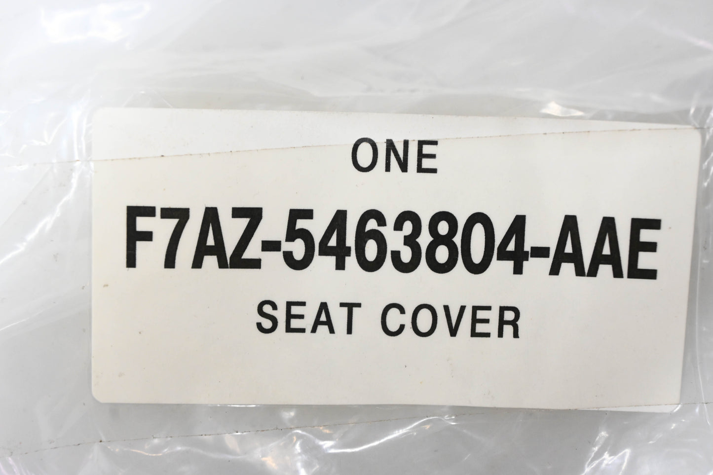 New OEM Ford F7AZ-5463804-AAE Rear Seat Cushion Cover Assembly NOS