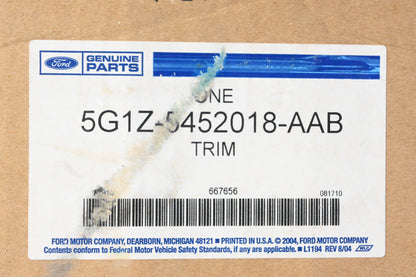 New OEM Ford 5G1Z-5452018-AAB Rear Right C-Pillar Trim Panel NOS