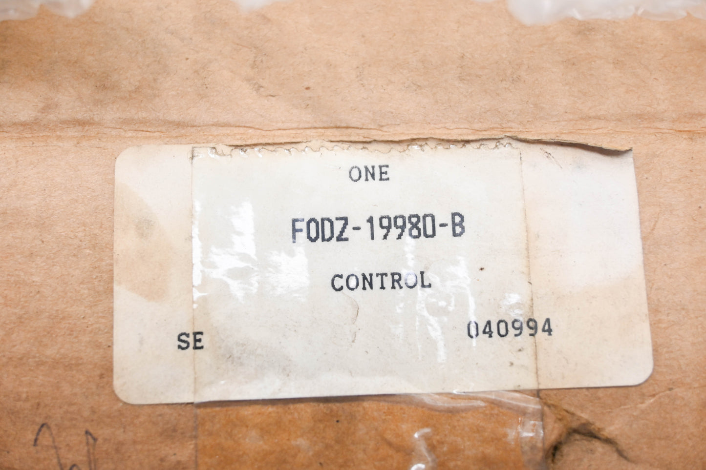 New OEM Ford FODZ-19980-B Dash Control Unit Assembly NOS