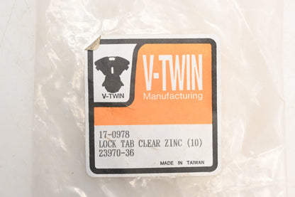 V-Twin 17-0978 Harley Davidson Crank Pin Lock Plates Qty 10 NOS