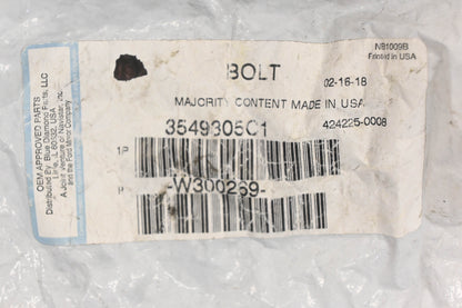 International 3549305C1, Hex Bolt NOS