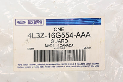 New OEM Ford 4L3Z-16G554-AAA Right Mudflap Guard NOS