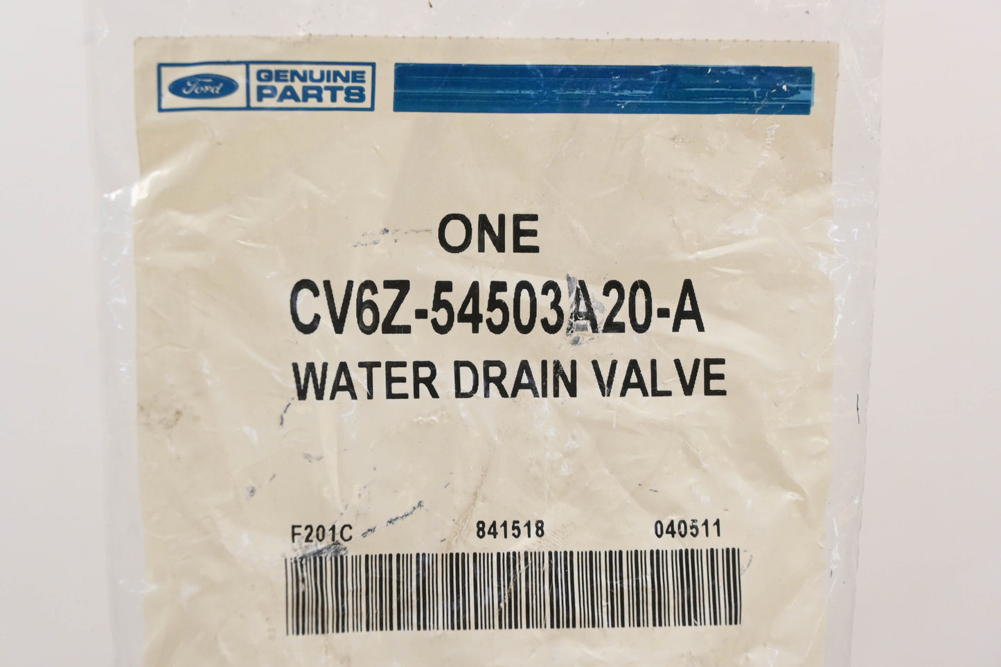 New OEM Ford CV6Z-54503A20-A Right Cowl Panel Drain Valve NOS
