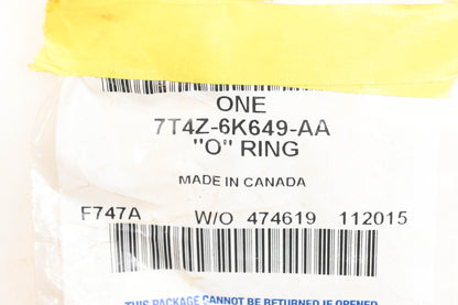New OEM Ford 7T4Z-6K649-AA Oil Filter Adapter Gasket NOS