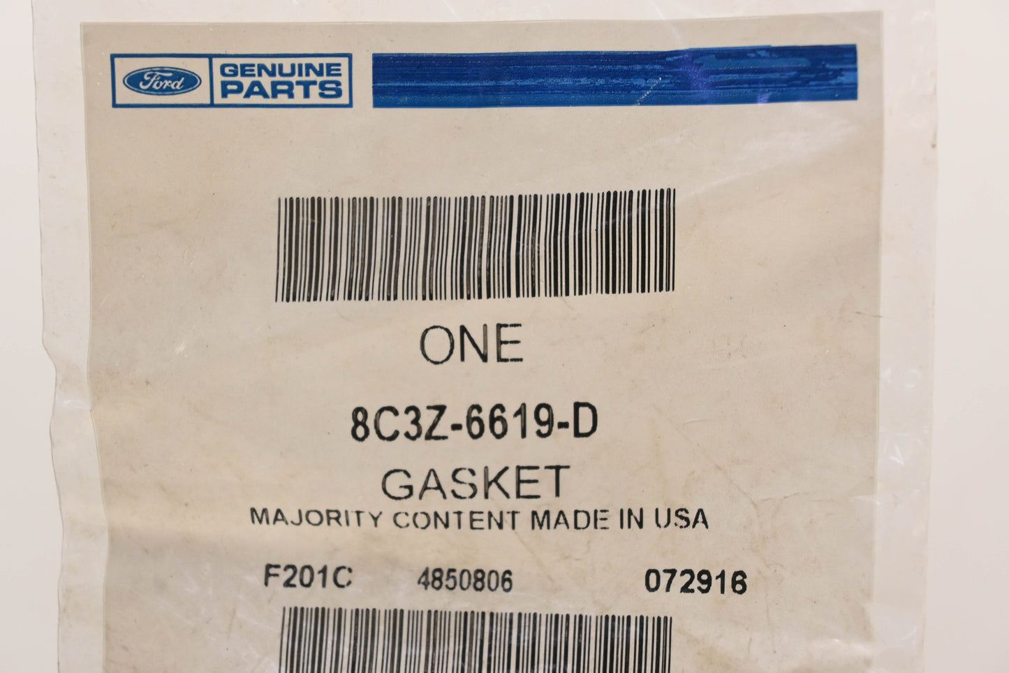 New OEM Ford 8C3Z-6619-D Oil Cooler Gasket NOS