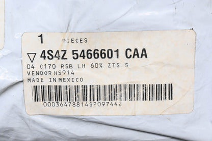 New OEM Ford 4S4Z-5466601-CAA Left Rear Split Bench Seat Back Cover NOS