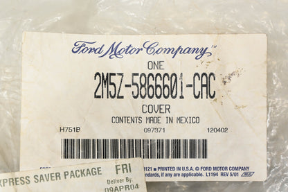 New OEM Ford 2M5Z-5866601-CAC Rear Left Seat Back Cushion Cover NOS