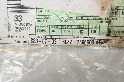 New OEM Ford 8L8Z-7866600-AF Rear Right Seat Back Cover Assembly NOS