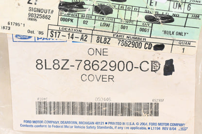New OEM Ford 8L8Z-7862900-CD Front Right Seat Cushion Cover NOS